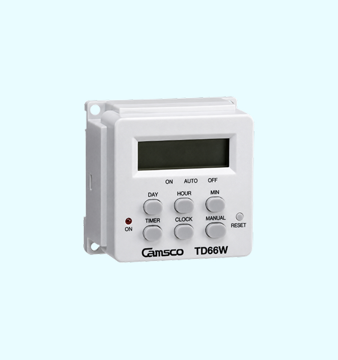 CAMSCO Weekly Time Switch, Non Power Failure (TD66W)